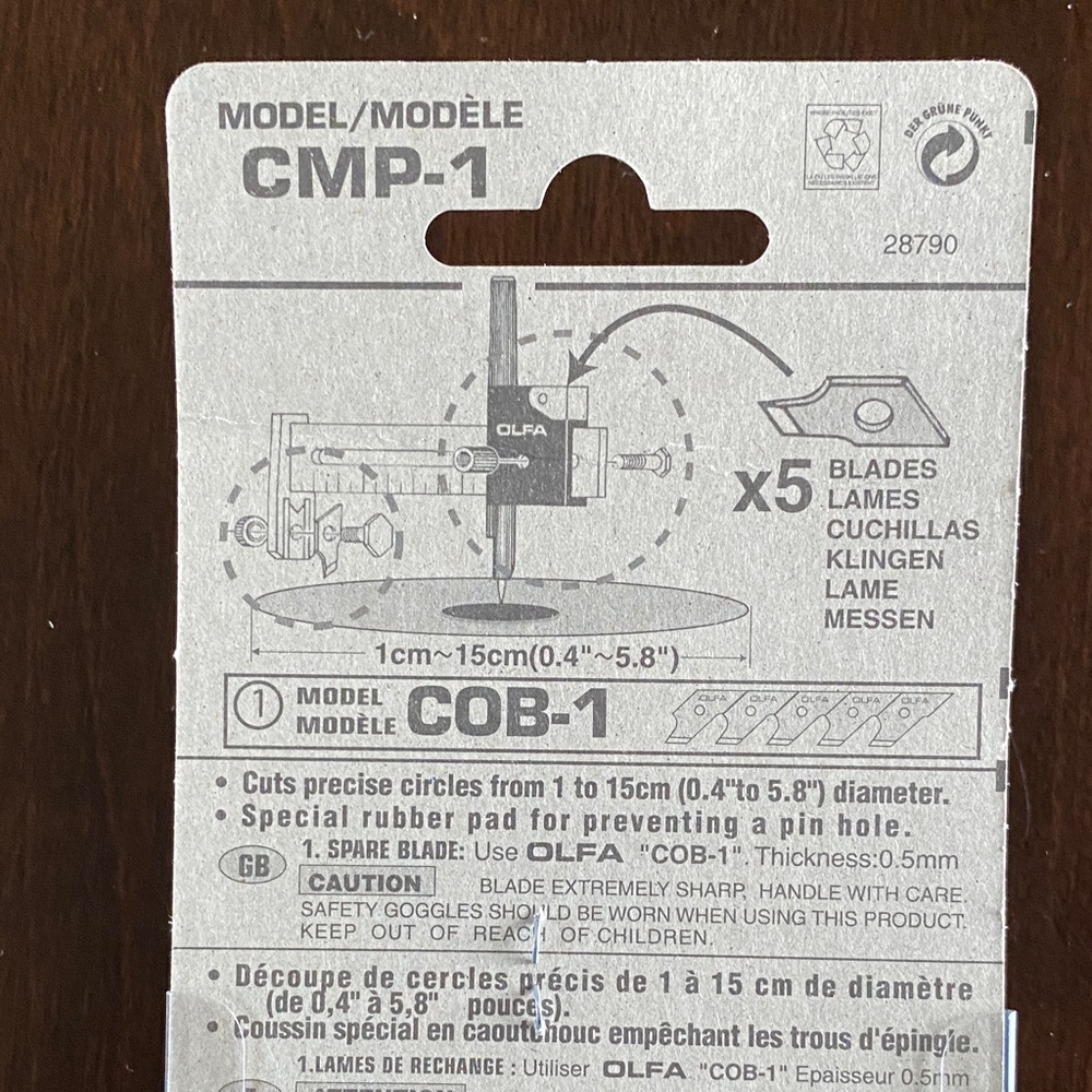 Olfa Compass Cutter Model CMP-1 - Picture 5 of 7